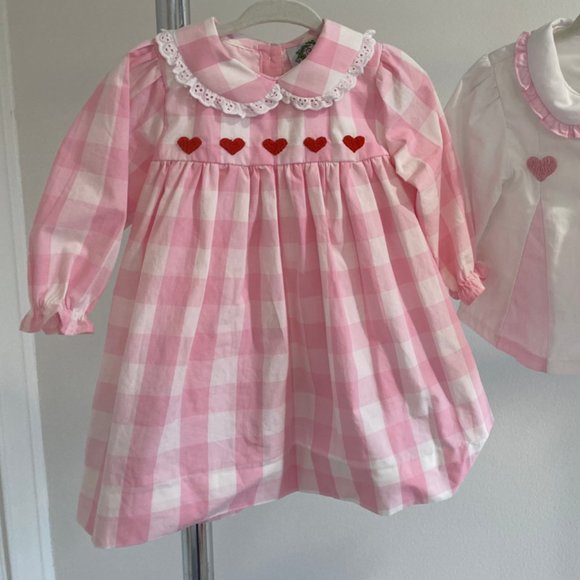 Cecil & Lou Other - Cecil & Lou Plaid Collared Dress Valentine's 12M